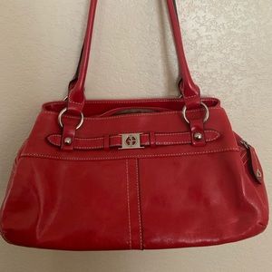 Shoulder bag red